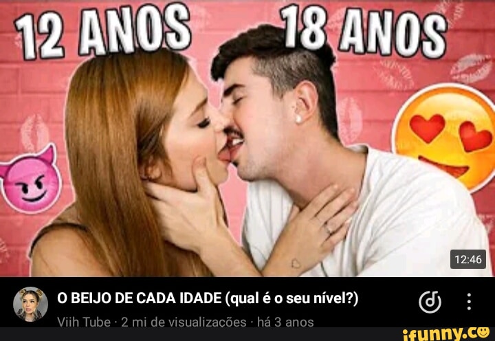 O primeiro beijo roubado a gente nunca esquece! Gfunnypets oficial - iFunny  Brazil