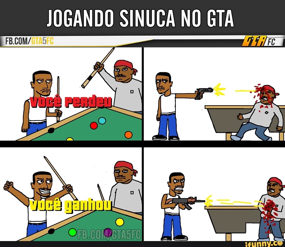 GTA San Andreas - Jogando Sinuca!!! 