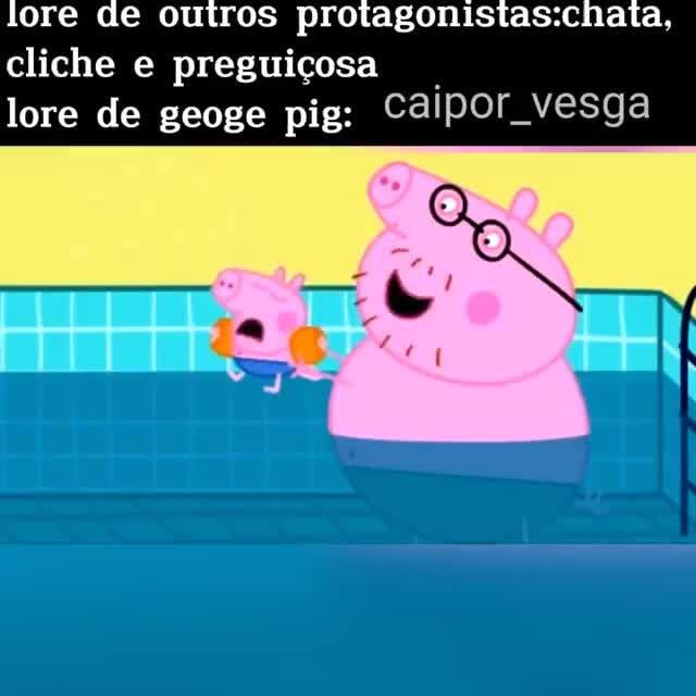 Desenho recomendado Giga chad versão pepa pig Glados - iFunny Brazil