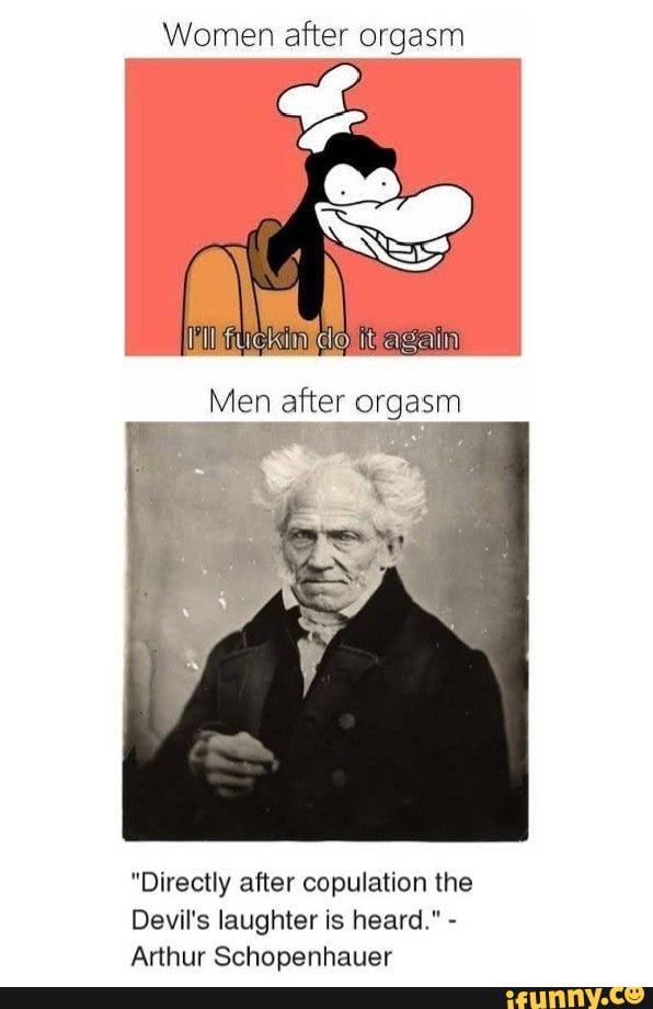 Women after orgasm