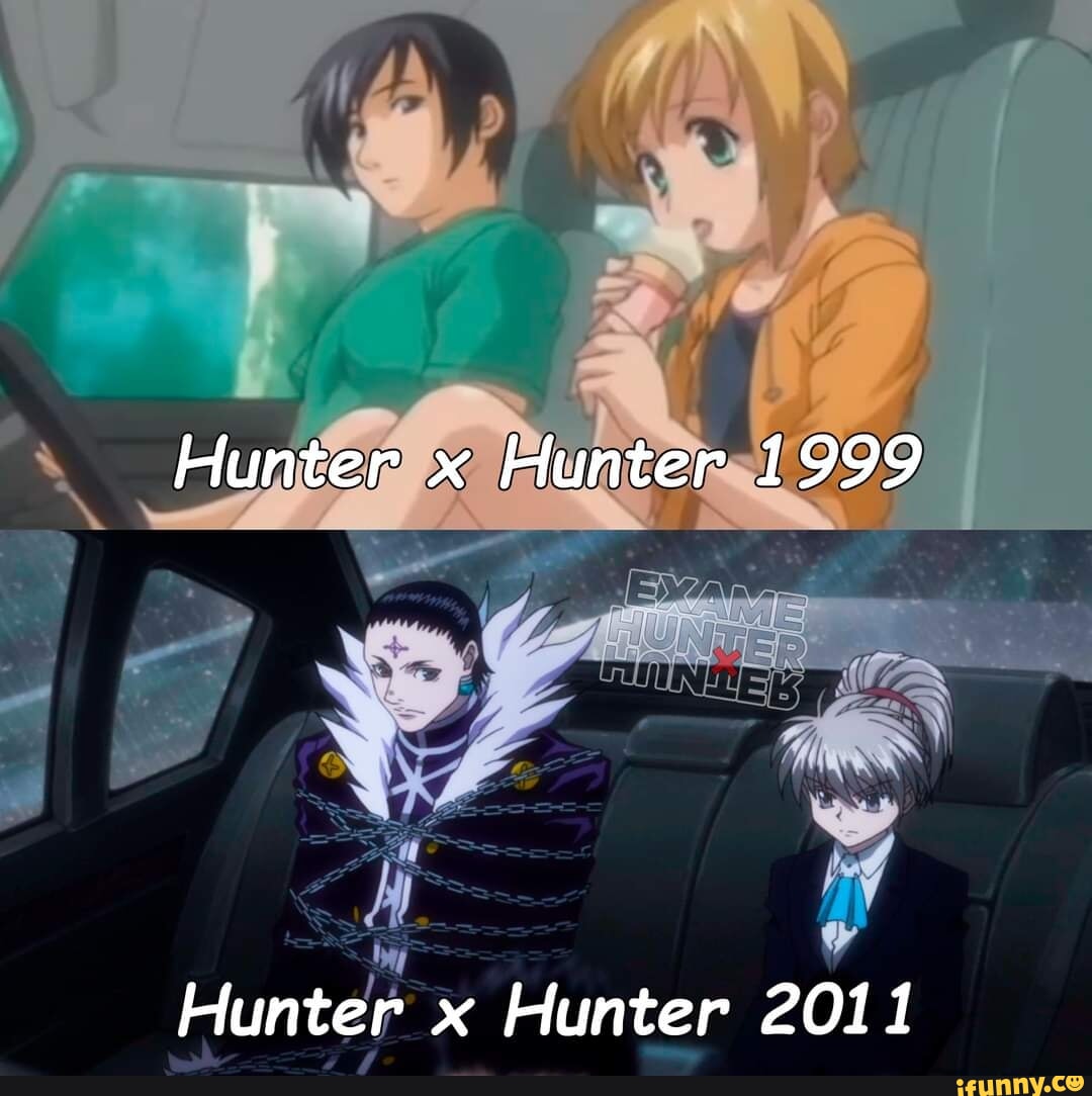 Hunter x Hunter on X: Hunter x Hunter 1999 vs 2011