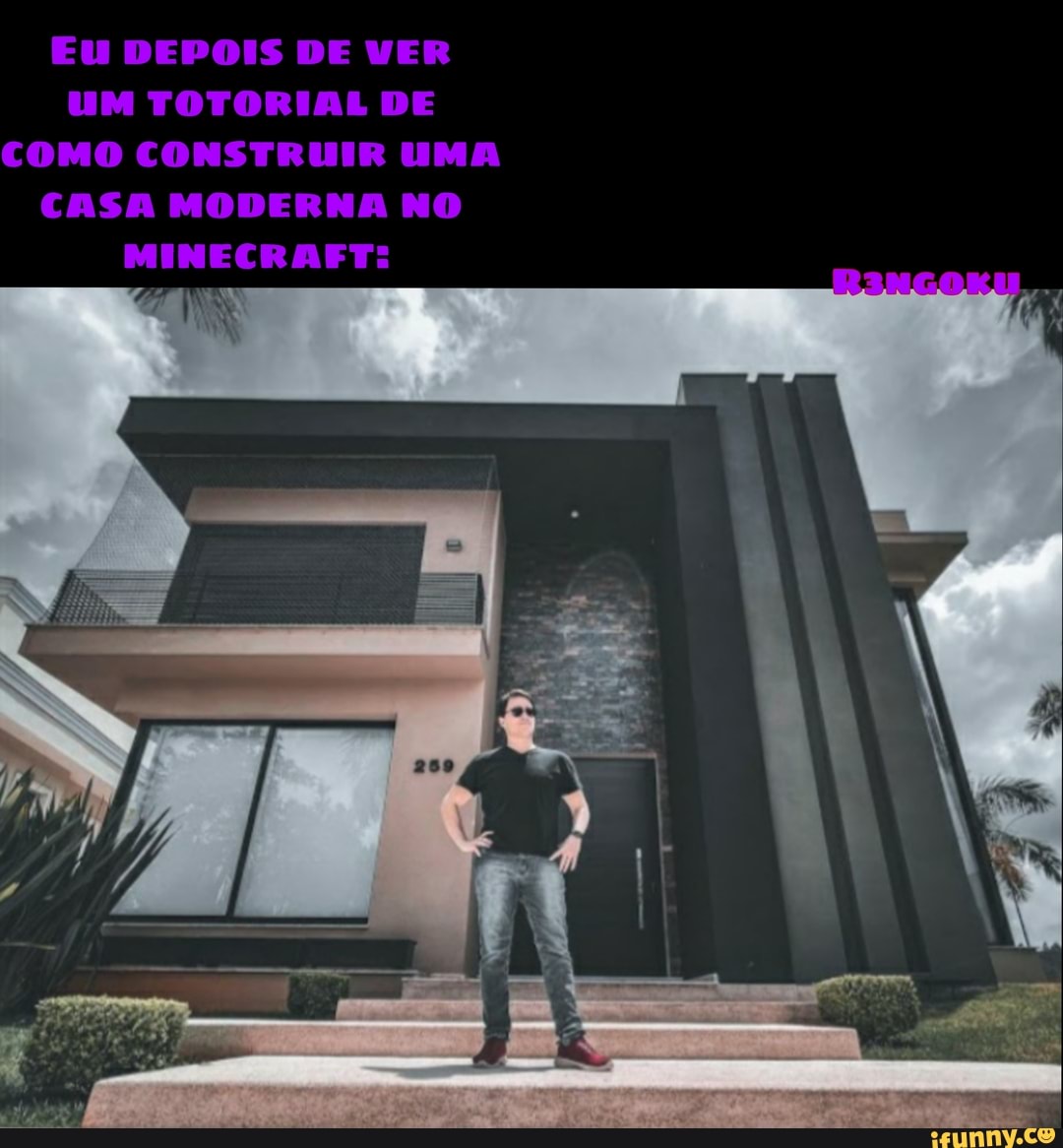 Minecraft: COMO CONSTRUIR UMA CASA MODERNA! 