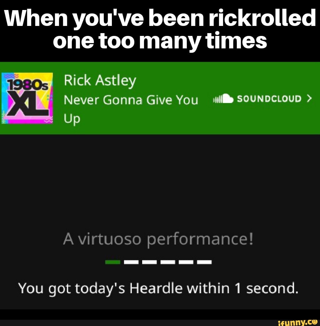 Music tracks, songs, playlists tagged rickroll on SoundCloud