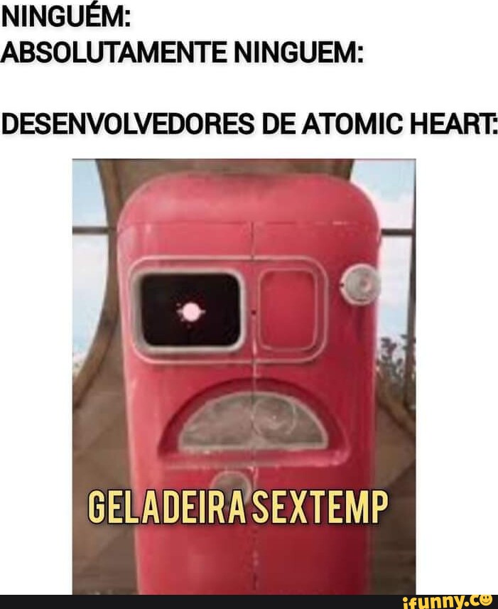 Geladeira Safada Aparece na DLC de Atomic Heart #atomicheart
