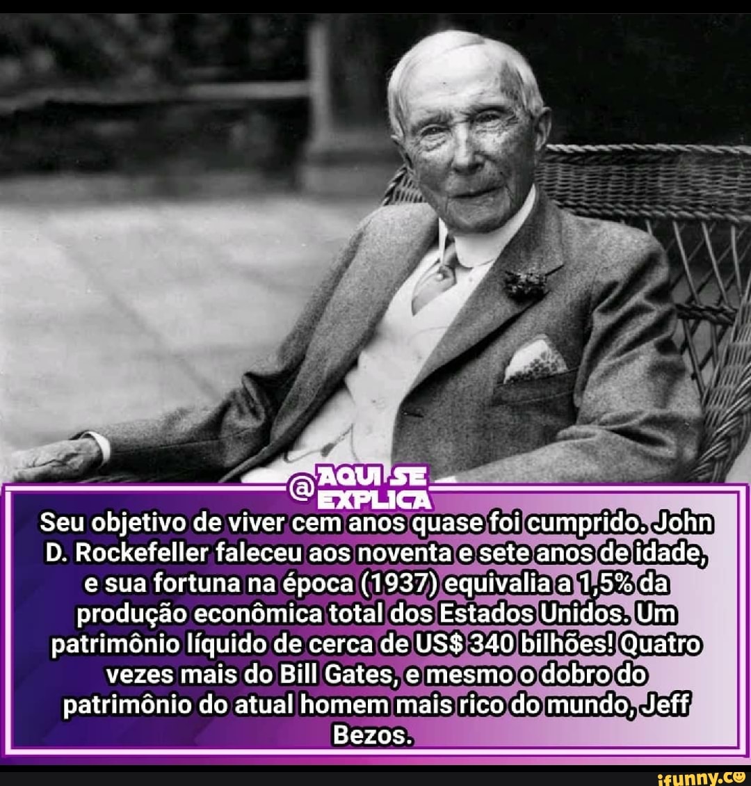 Rockefeller: A história do homem mais rico