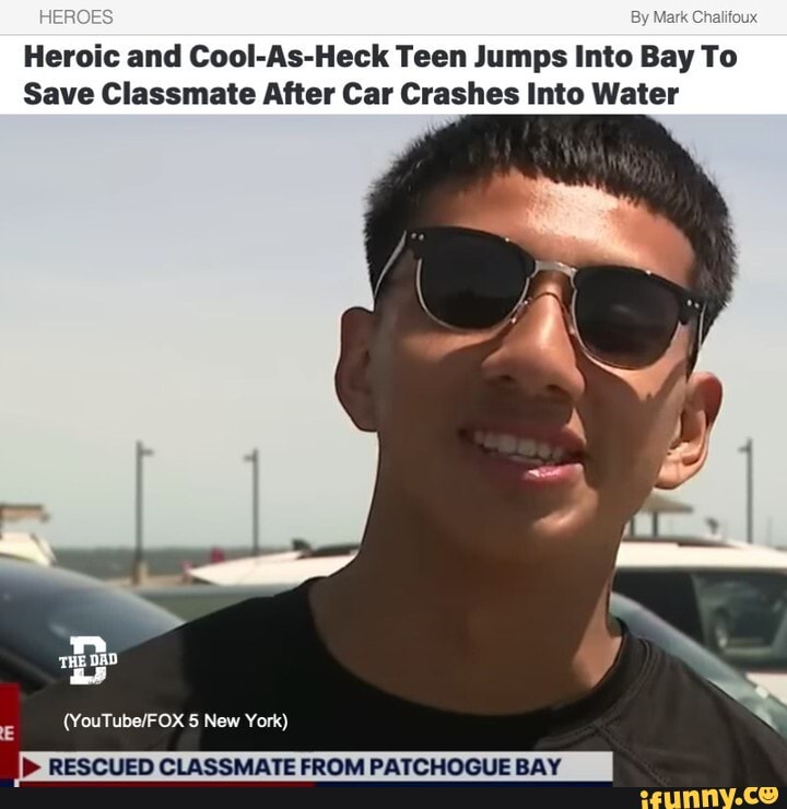 Chi Heroic and Cool-As-Heck Teen Jumps Into Bay To Save Classmate After ...