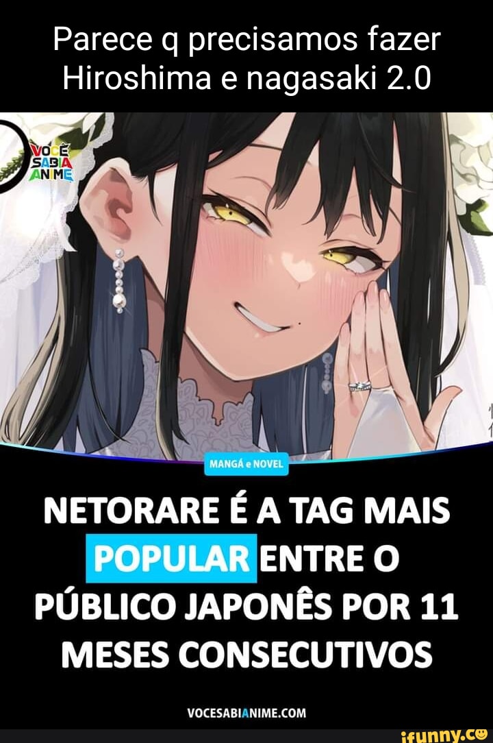 Neste perfil odiamos Anime NTR - iFunny Brazil