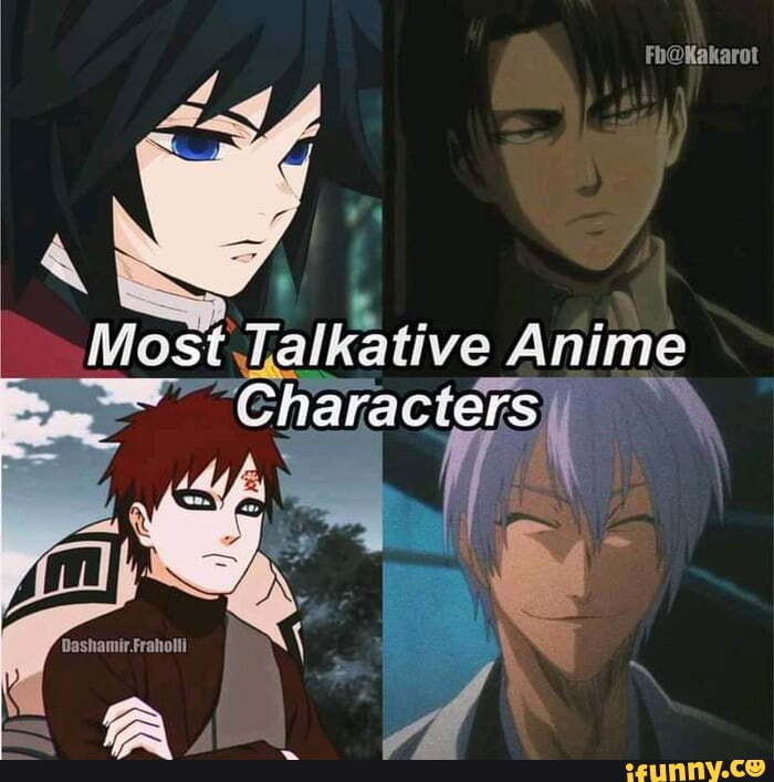 Most Talkative Anime ff - iFunny Brazil