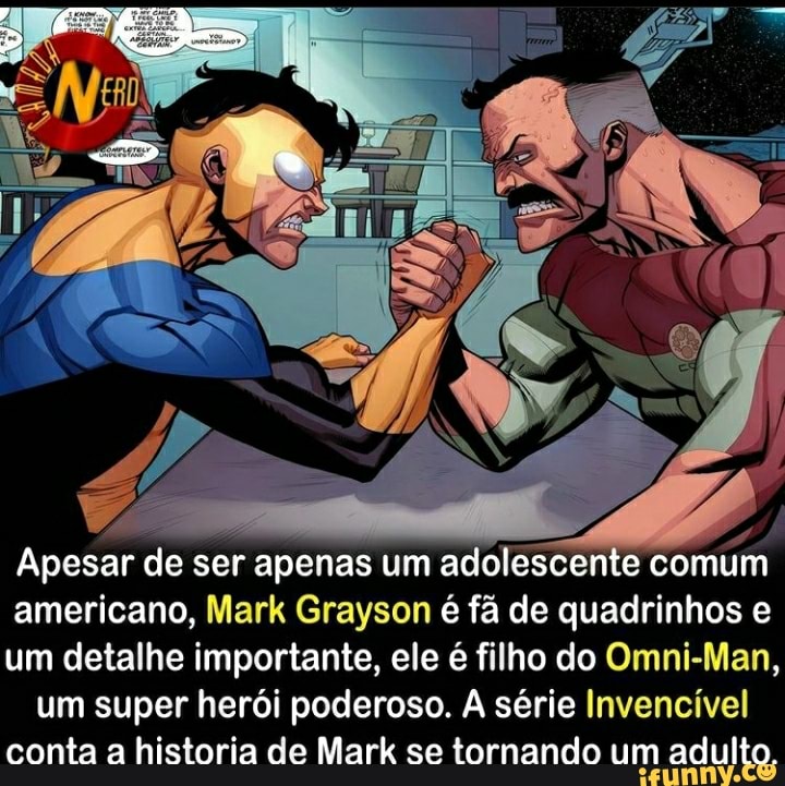 Invencível é uma das melhores séries de super-heróis em qualquer