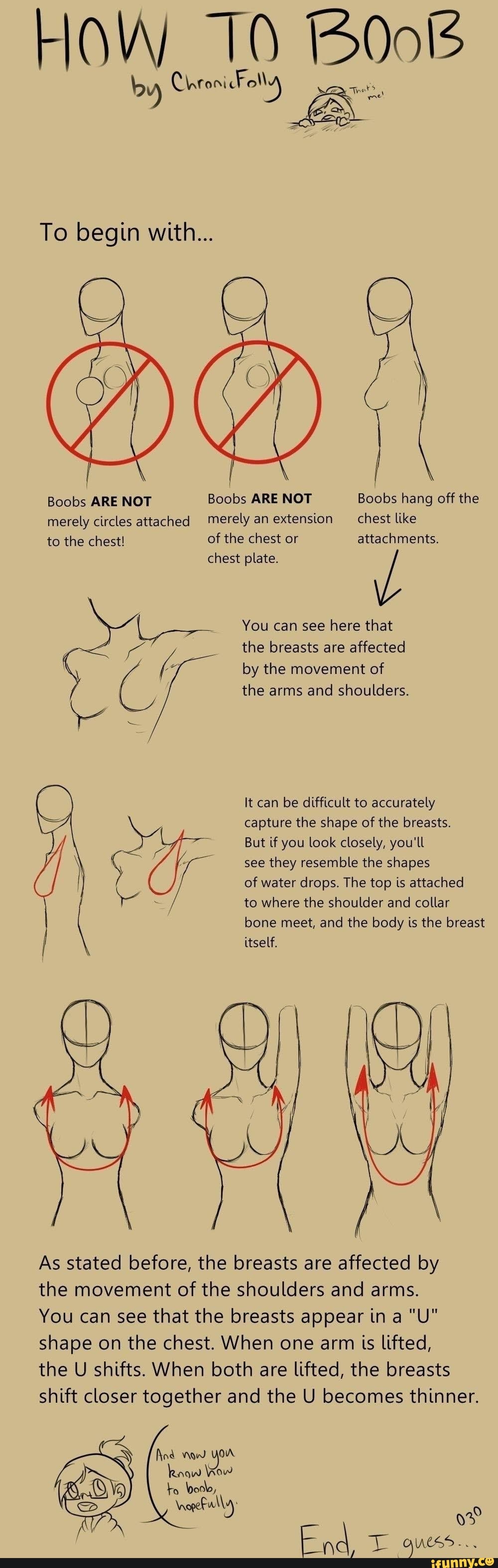 HOW by ChronicFolly To begin with Boobs ARE NOT Boobs ARE NOT Boobs hang  off the
