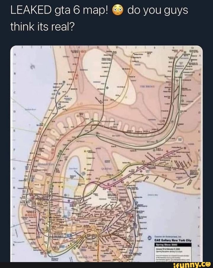 GTA 6 Map Leaked 😱 Authentic or a Hoax?