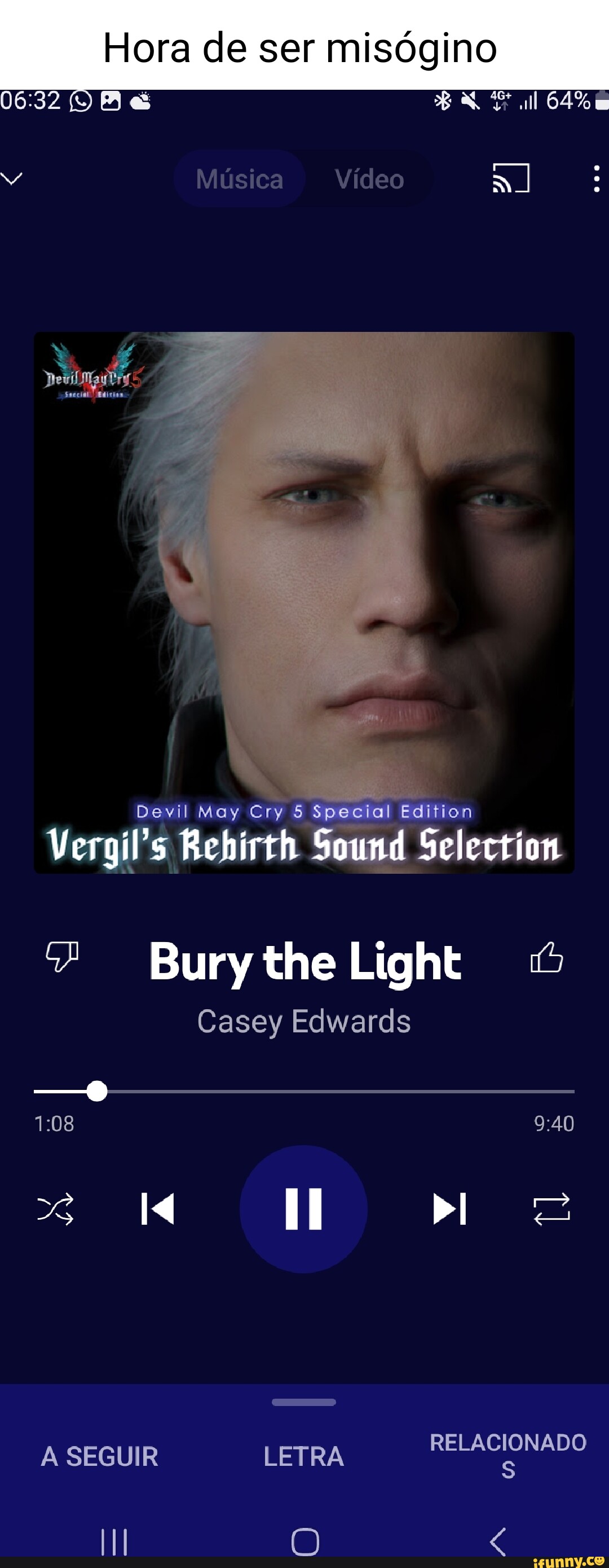 Bury the Light DMC5 Vergil's Theme - Lyrics/Legendado PT-BR 