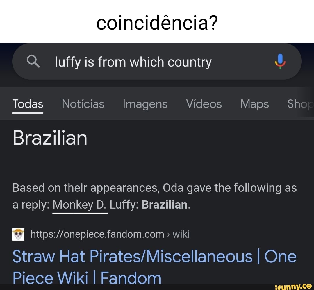 Straw Hat Pirates/Miscellaneous, One Piece Wiki