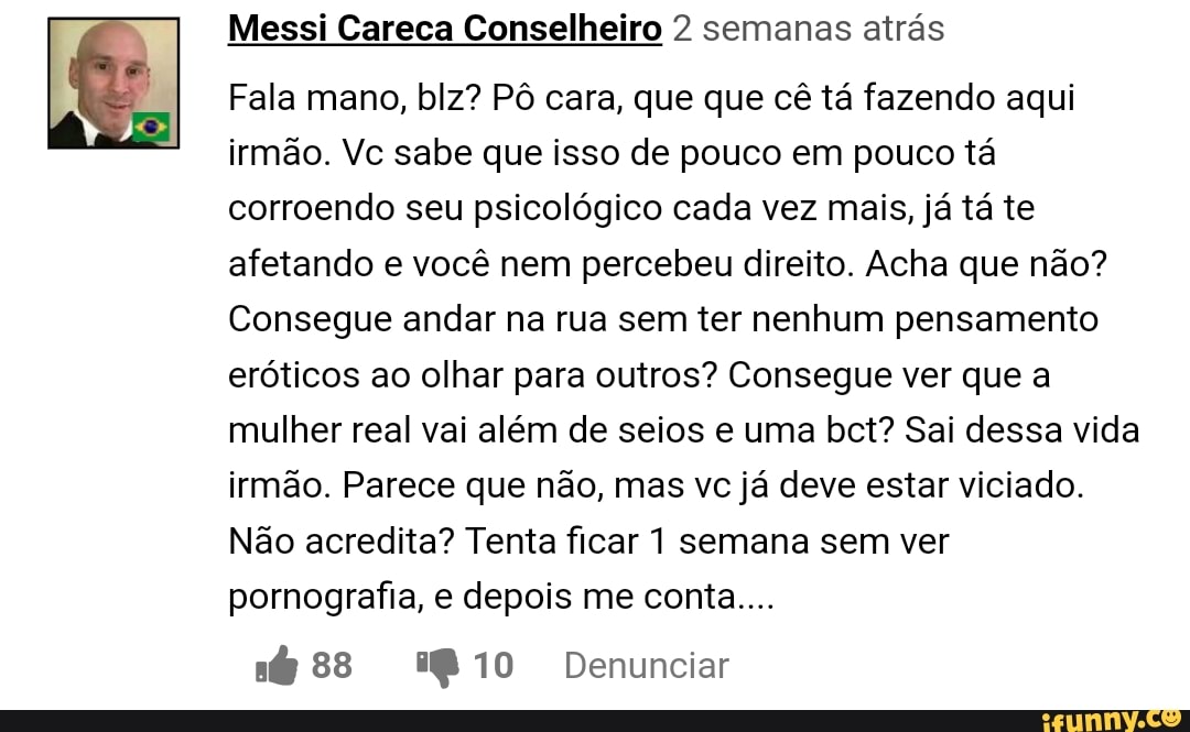 Você conhece o Messi Careca 2.0