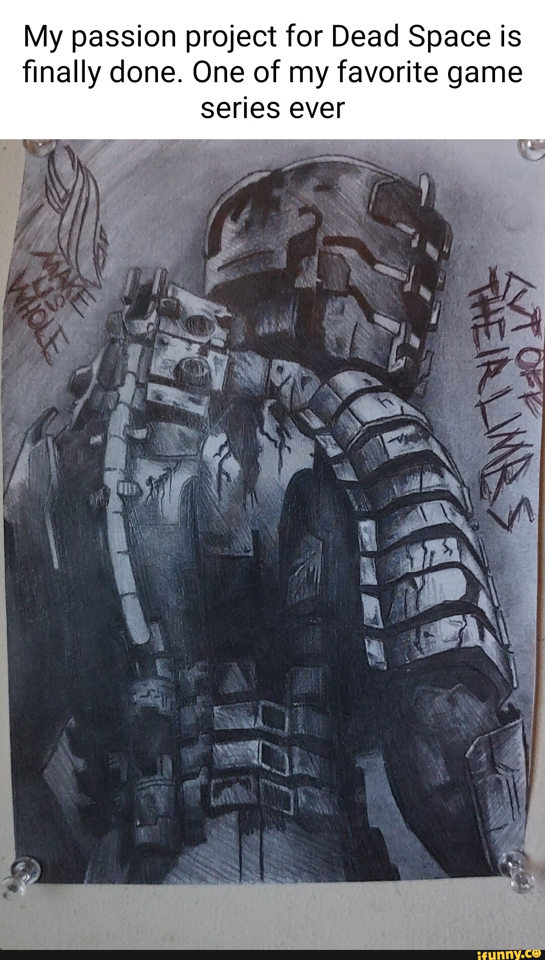 My passion project for Dead Space is finally done. One of my favorite game  series ever - iFunny Brazil