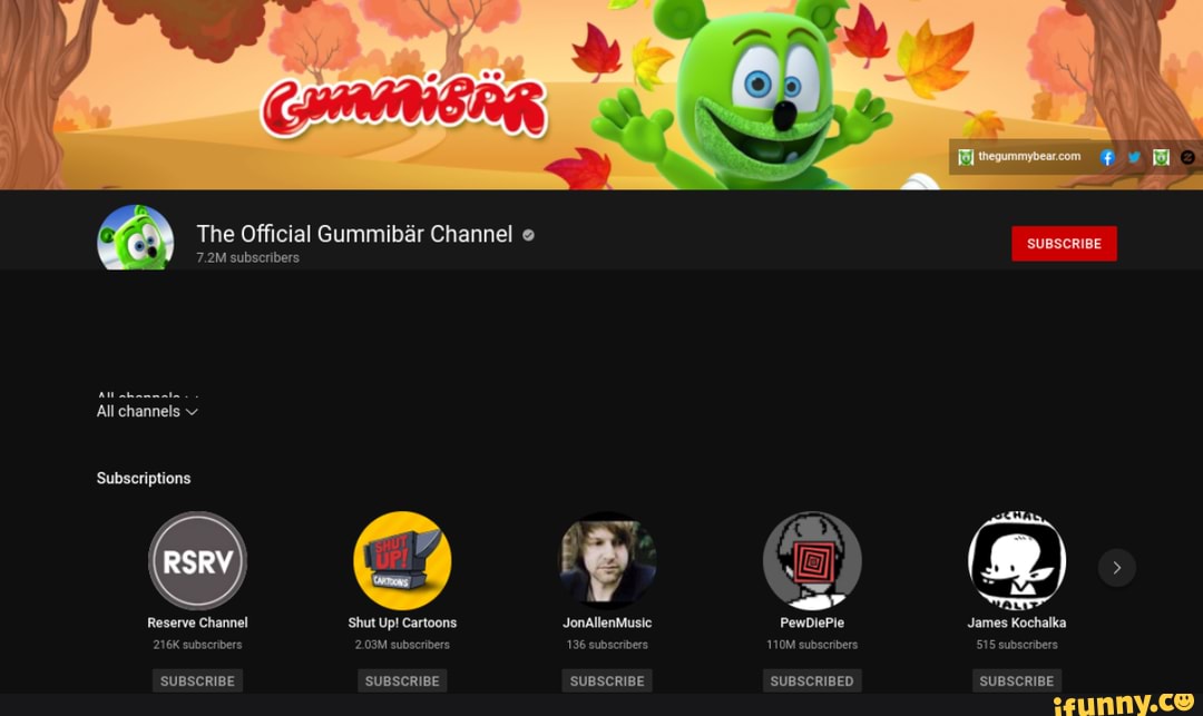 The Official Gummibär Channel 