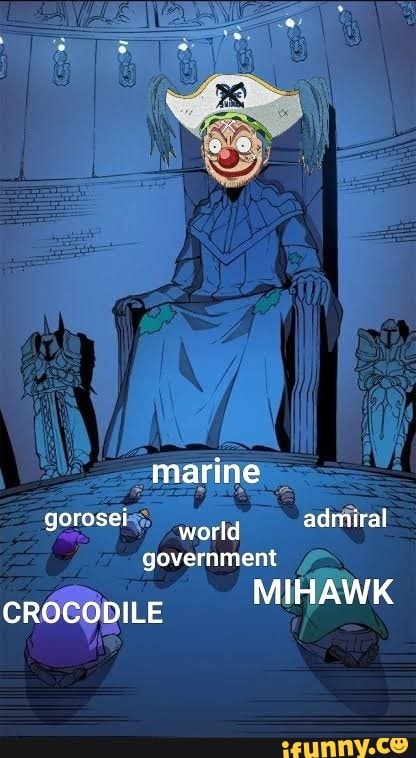 Marinha cá Governo mundial gorosei - iFunny Brazil