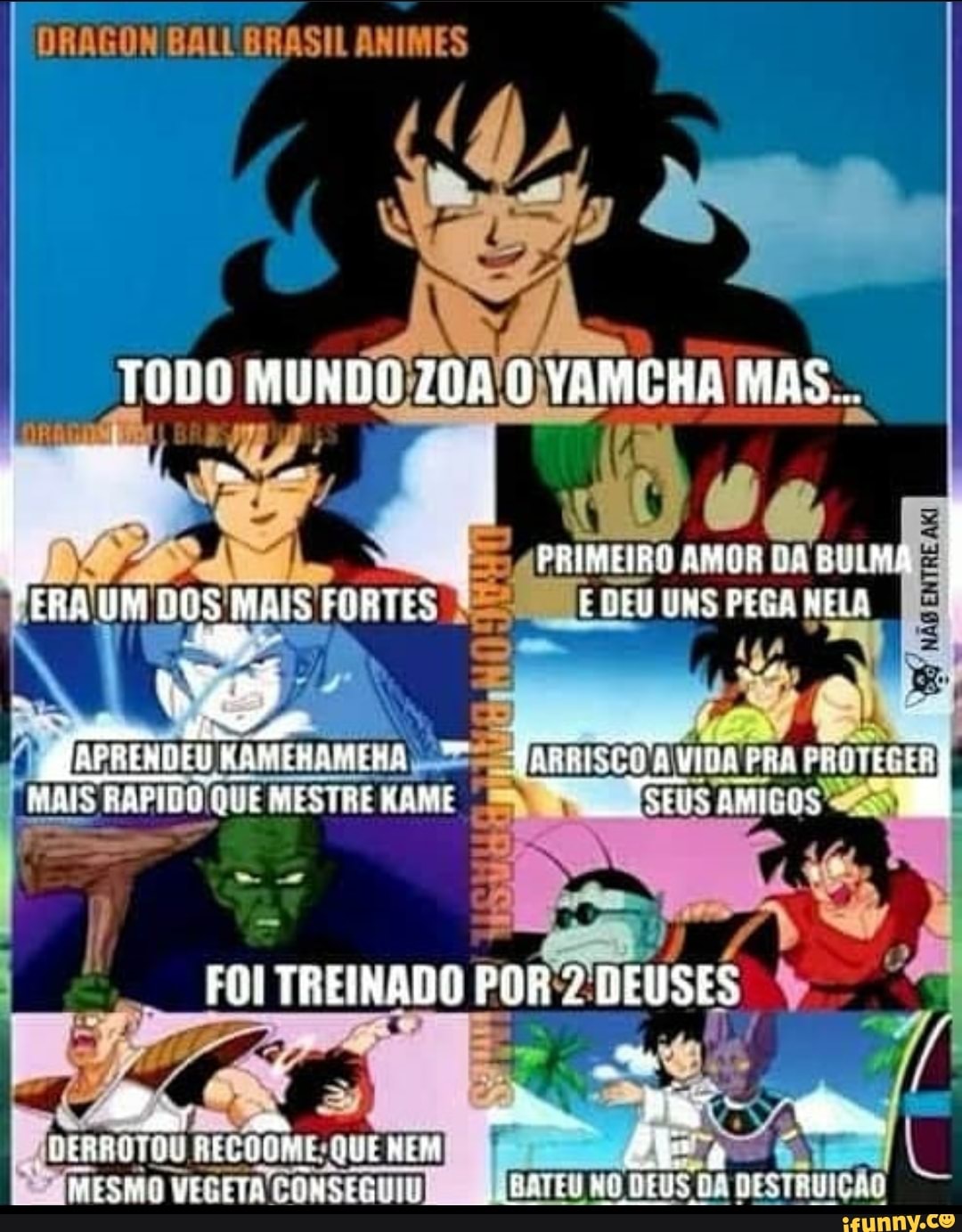 Isso msm kkkkkk Créditos Dragon - D.Ball Brasil Animes