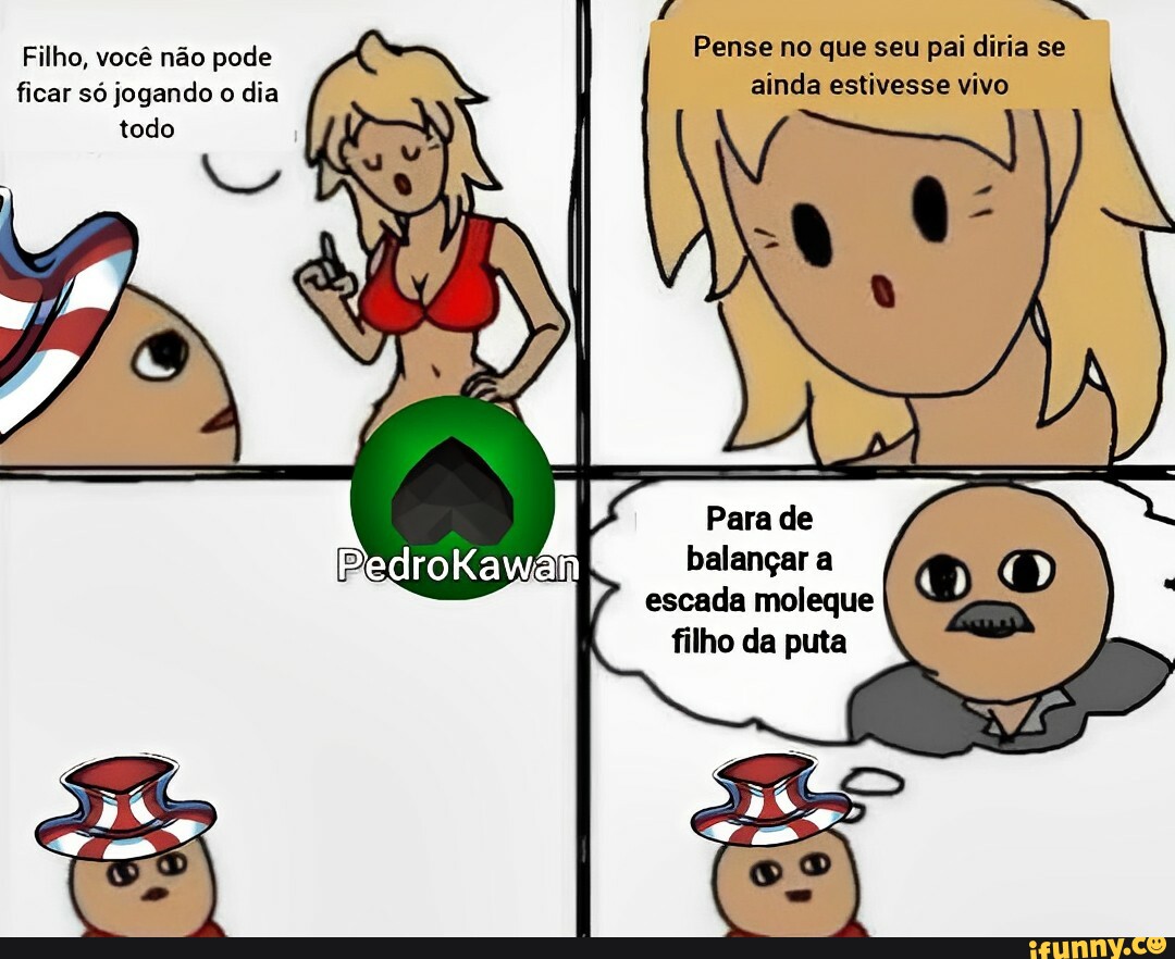 Bem, filho é a sua vez de decidir o que faremos Ebaaaaaaa! tudo sua culpa,  filho jogue o dardo! - iFunny Brazil