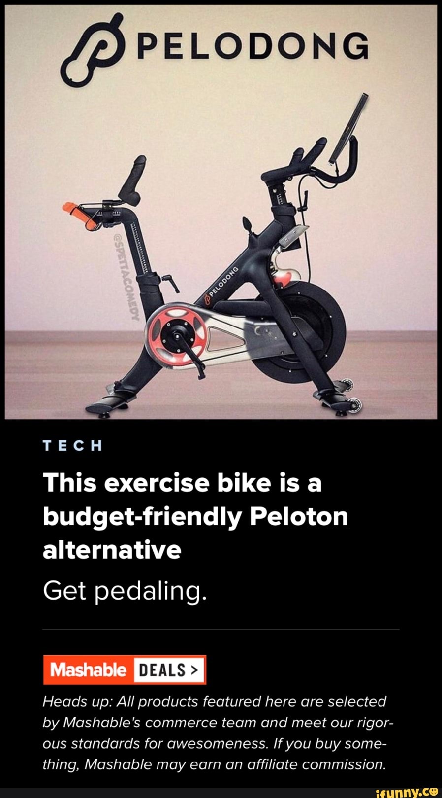 Peloton funny outlet video