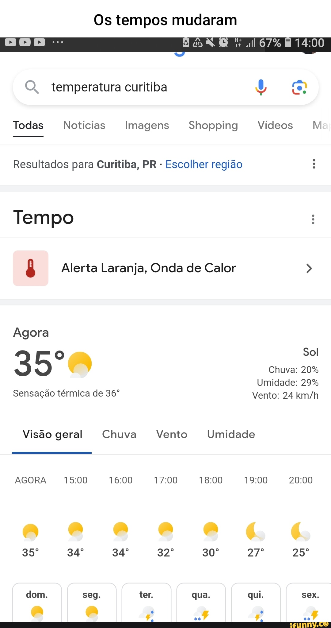 Os Tempos Mudaram 67 Oq Temperatura Curitiba Todas Notícias Imagens