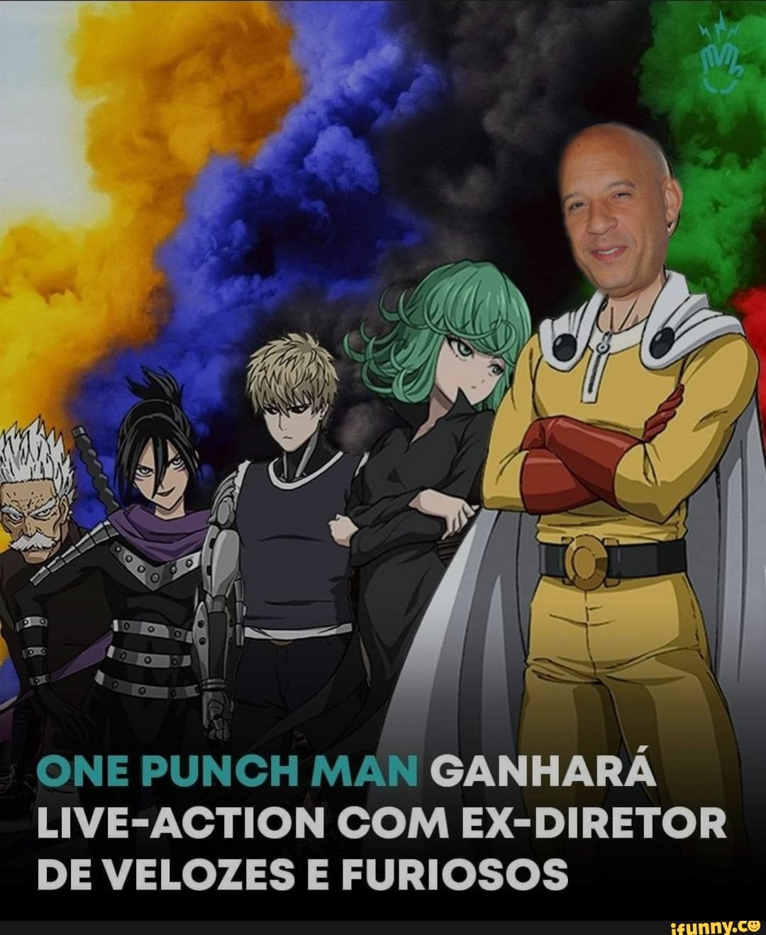 One-Punch Man: Live-action terá diretor de Velozes e Furiosos