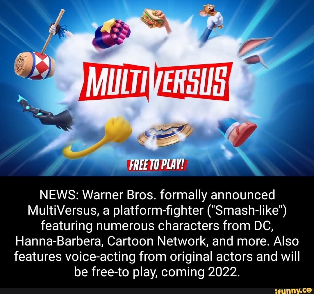 Warner Bros. Free-to-Play Crossover Fighting Game MultiVersus