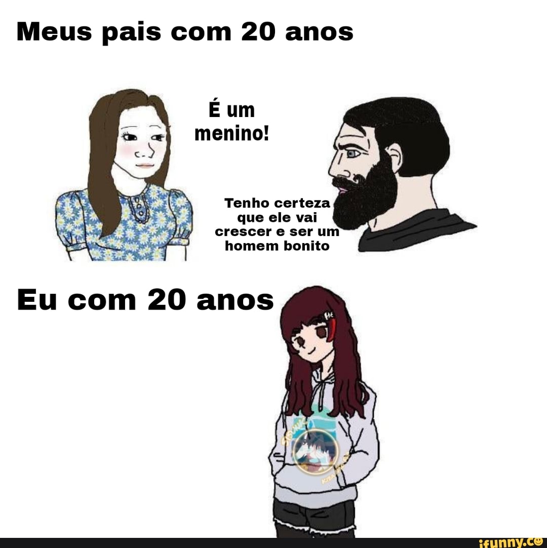 Mas eu não quero ser eu, eu quero ser o anão femboy 😡 : r/jovemnerd