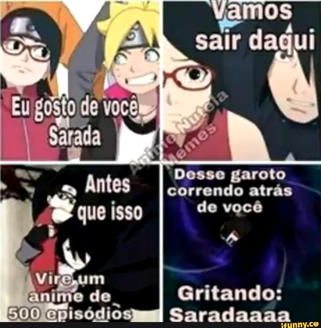 Sabe quem fica correndo igual o Naruto? - iFunny Brazil