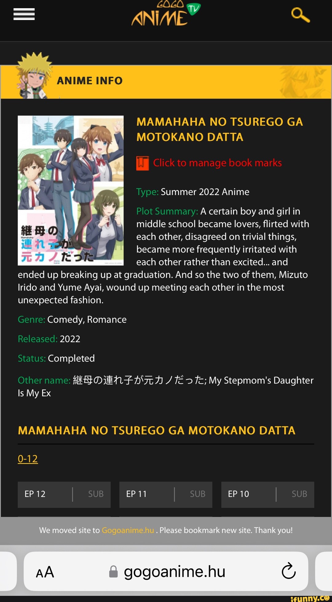 Mamahaha no Tsurego ga Motokano datta Todos os Episódios Online » Anime TV  Online
