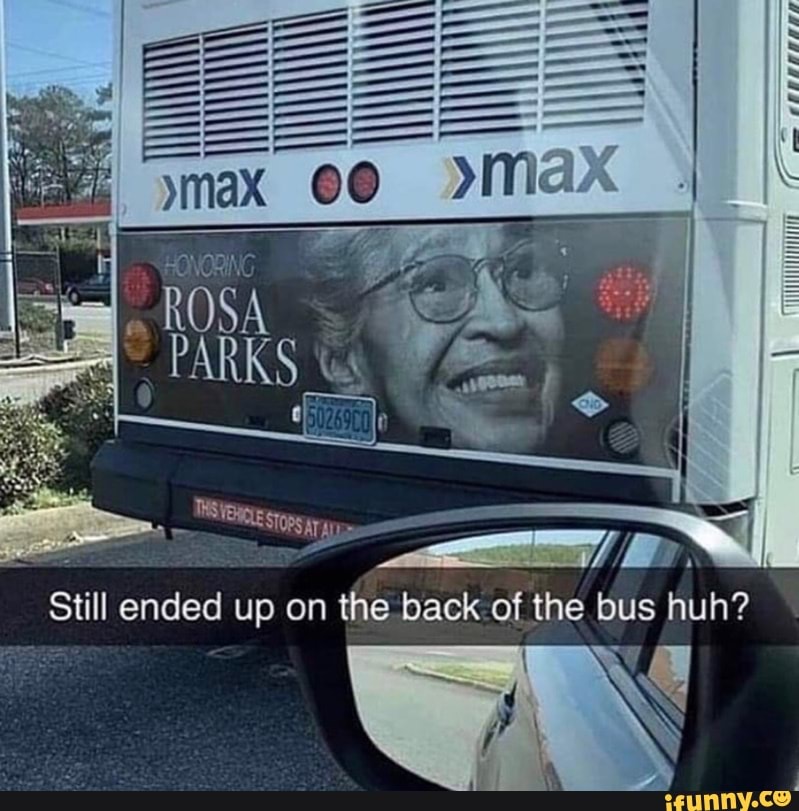 rosa parks bus jokes