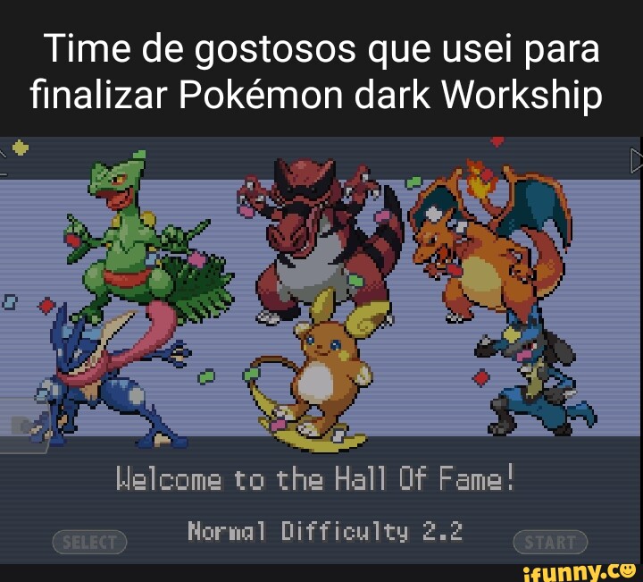Pokémon Dark Workship : r/PokemonHallOfFame
