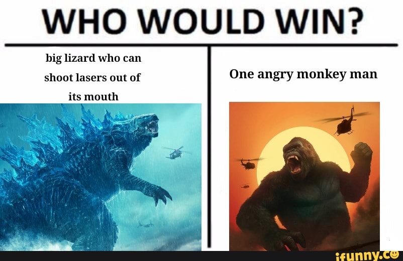 Who will win (vote in comments) Giga chad monkey Or Le monkey that