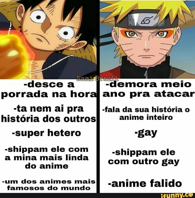 Os Animes Mais famosos do mundo