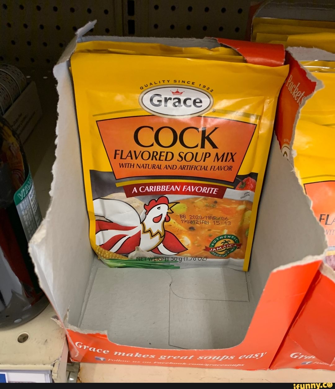 Grace Cock Flavored Soup Mix