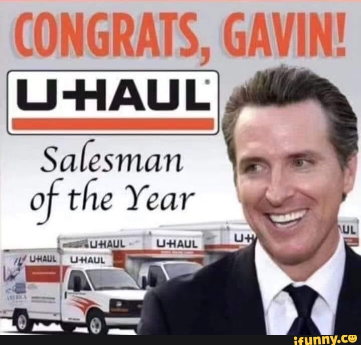 CONGRATS, GAVIN! Salesman of the Year UHAUL UHAUL iFunny Brazil