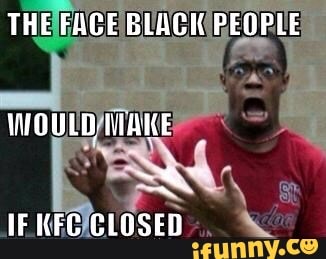 black people at kfc