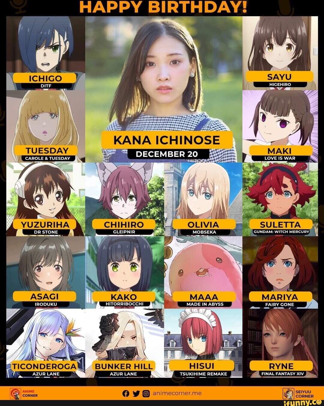 Seiyuu Corner - Happy birthday to the talented Meme Queen Sally