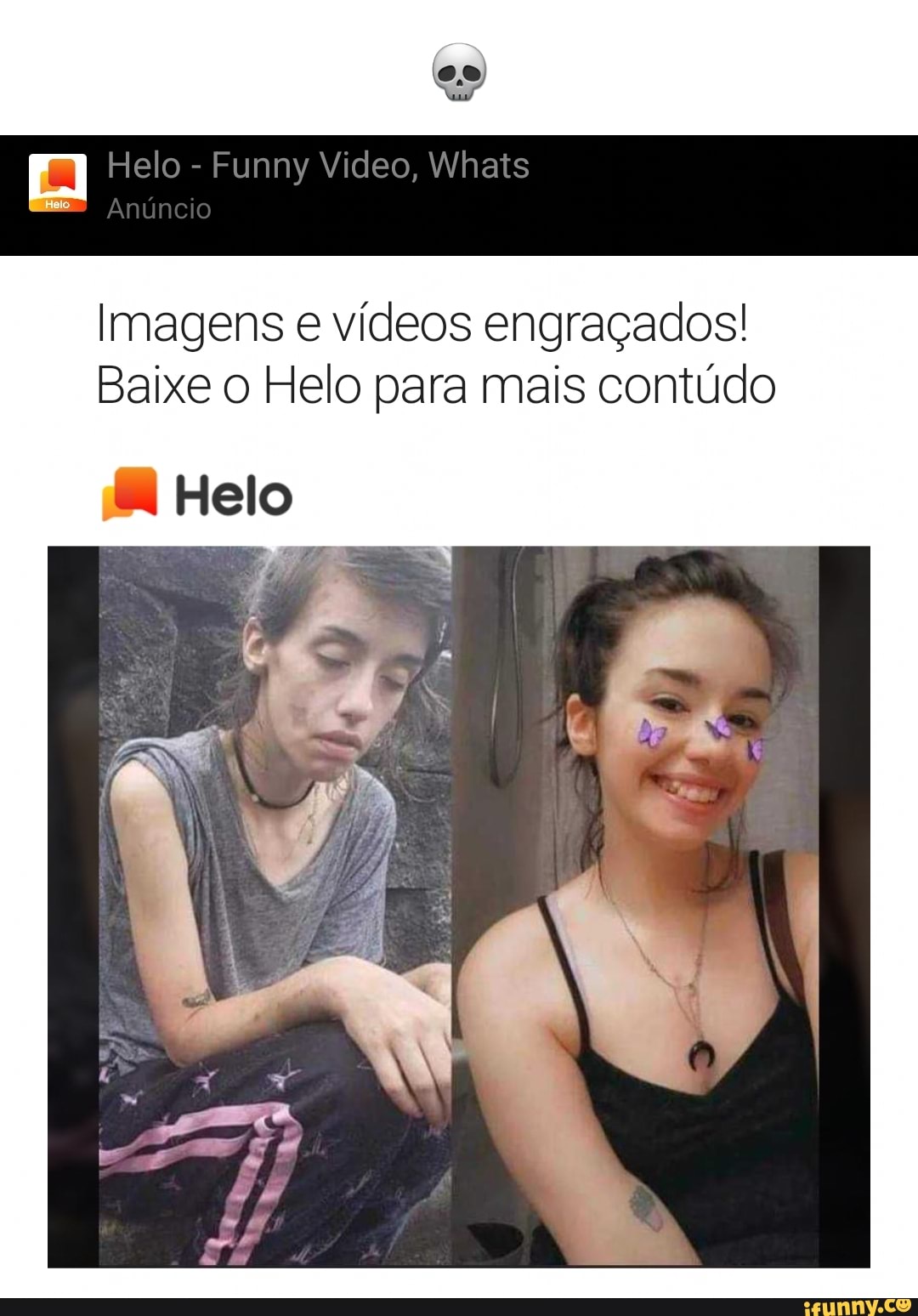 Helo - Funny Video, Whais Anúncio Imagens e vídeos engraçados! Baixe o Helo  para mais contudo Helo - iFunny Brazil