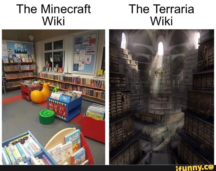 Minecraft Terraria wiki wiki - iFunny Brazil