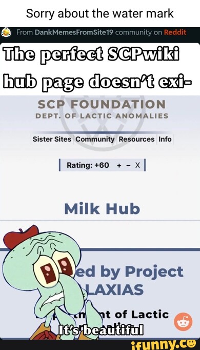 Milk Hub - SCP Foundation