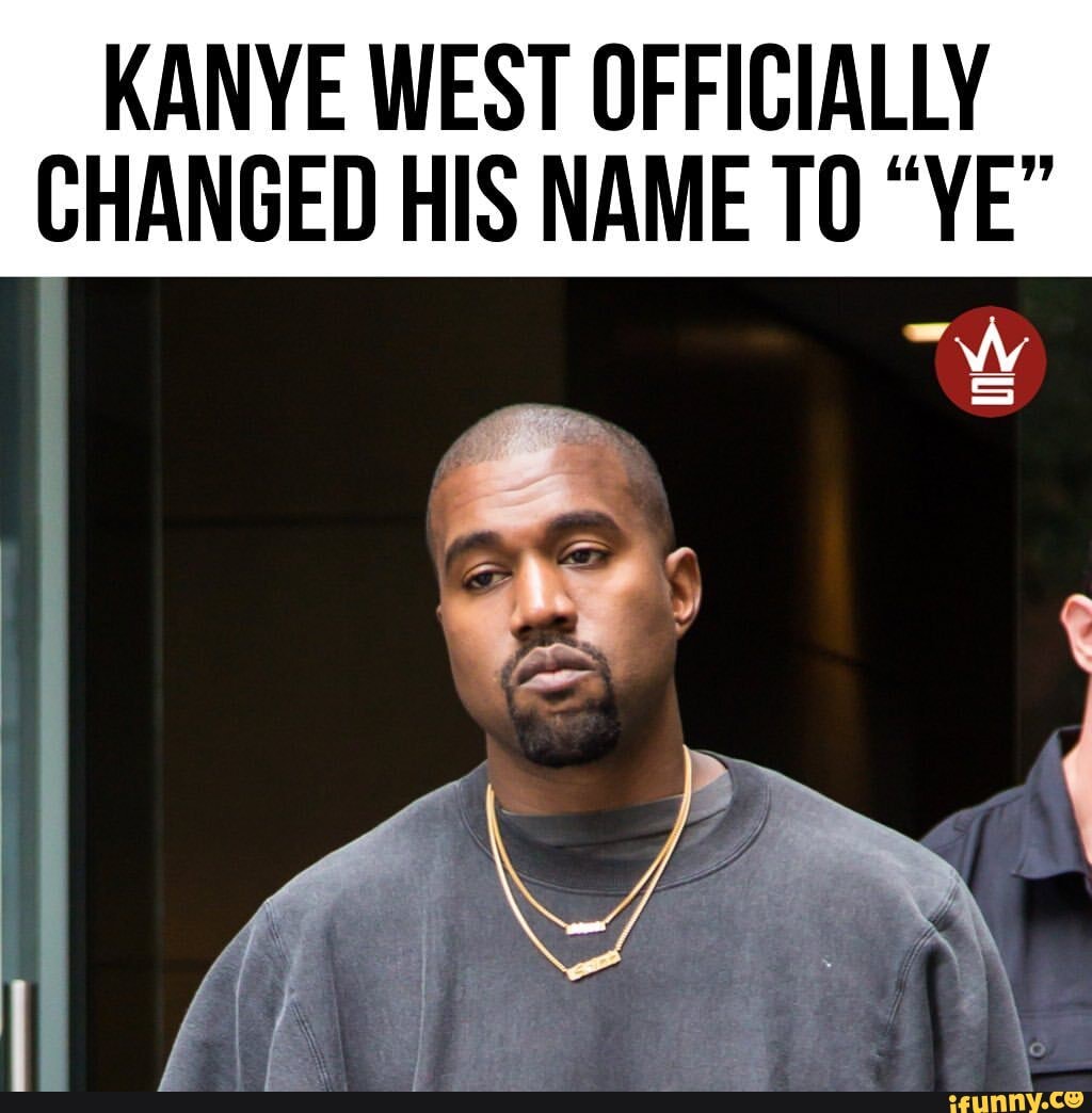 Kanye West officially changes name to Ye, Kanye West