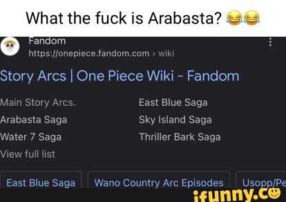 Arabasta Saga, One Piece Wiki