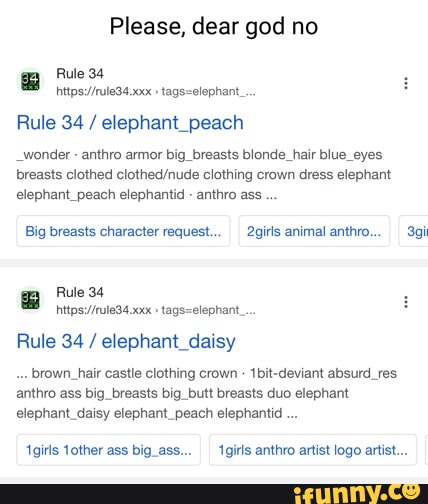 Please Dear God No Rule 34 Rule 34 Elephantpeach Wonder Anthro Armor Bigbreasts Blonde 7236