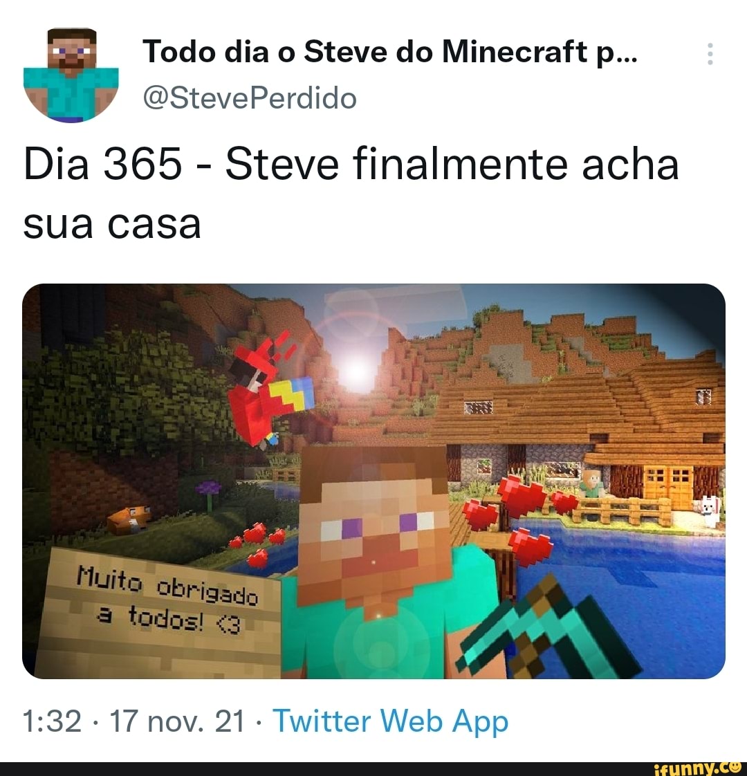 TUDO QUE VOCÊ SABE ESTÁ ERRADO?! Steve esqueceu tudo do Minecraft E