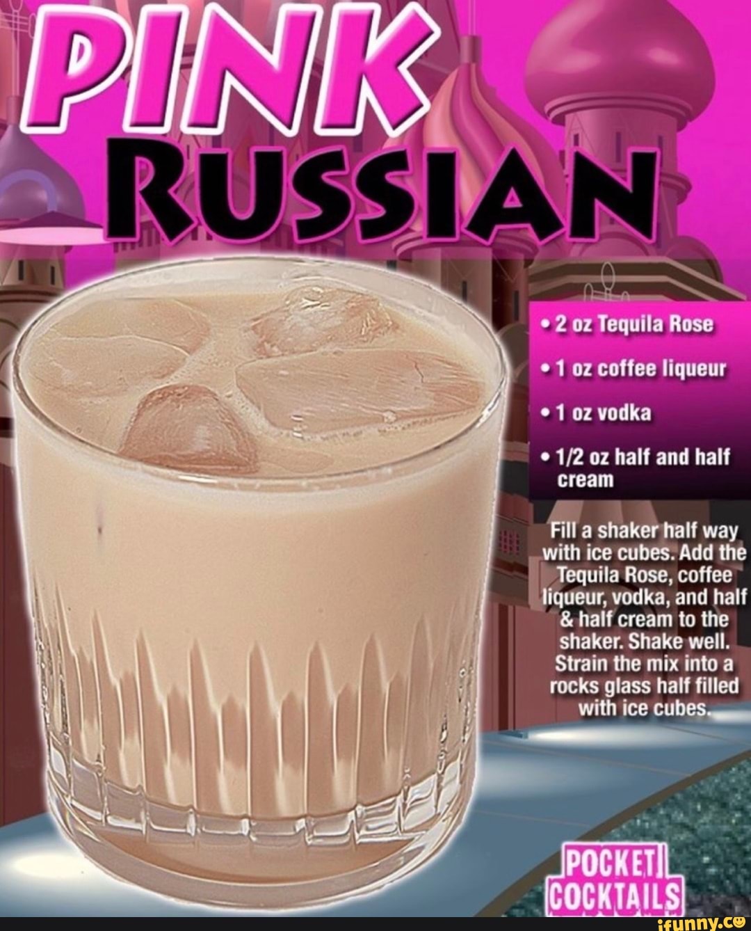 Pink Coffee - Tequila Rose