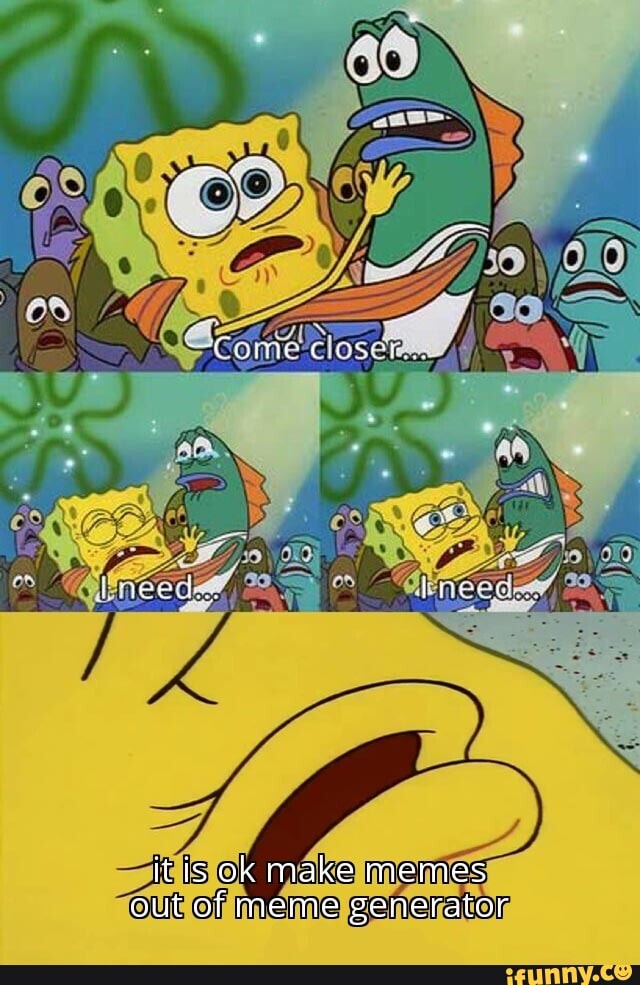 spongebob spongebob - Create meme / Meme Generator 