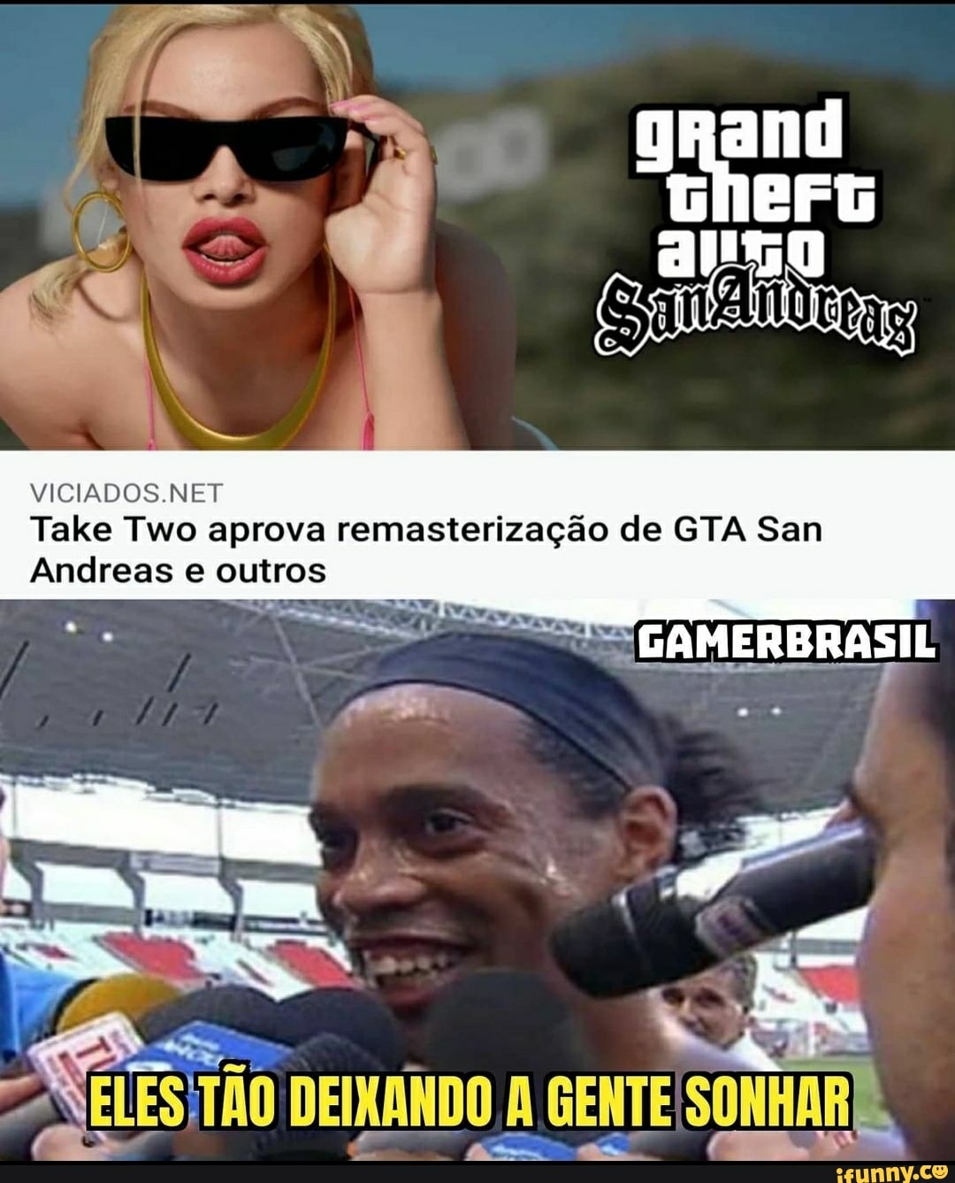 Viciados em GTA - Queria um remastered do GTA San Andreas