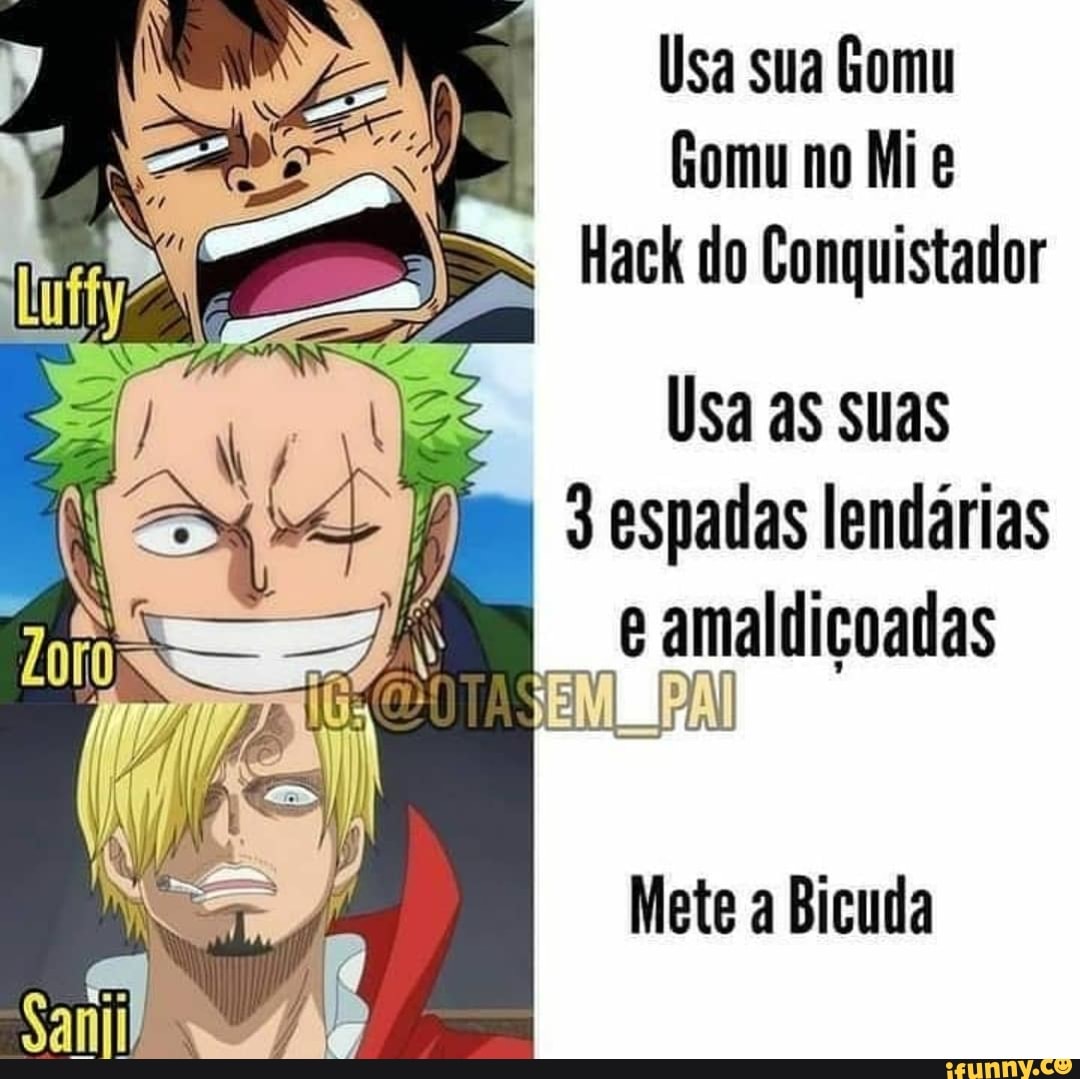 Pai Luffy, Pai Zoro, Pai Sanji