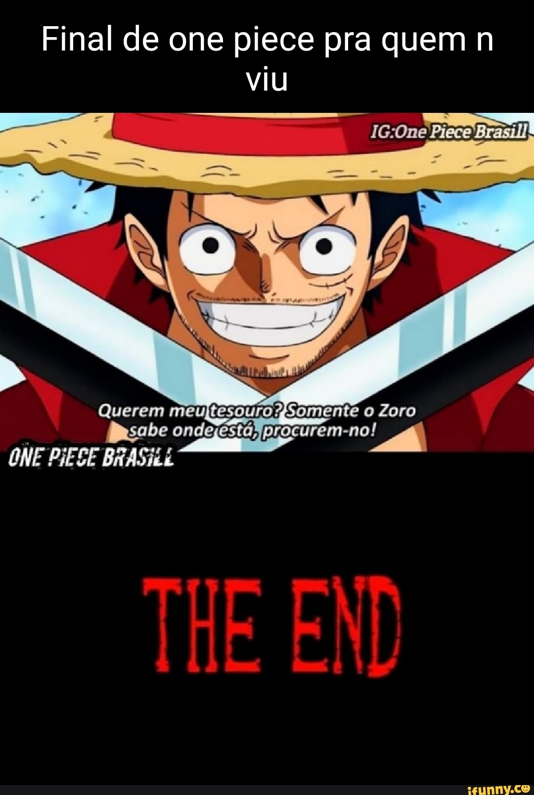 ENTÃO QUER DIZER QUE O ZORO - Mais Uma Página de One Piece